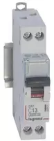 Legrand Automatinis jungiklis DX3 C 13A 1P+N, 1M, 6/10kA