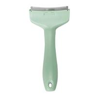 V-Tooth Deshedding Comb Pet Hair Removal Grooming Brush 1mm Teeth Shedding Comb Large žalia