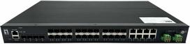 Šakotuvas Level One „LevelOne“ komutatorius „LevelOne“ komutatorius 28x GE IGU-2872 4x2.5GbE, 16x1.25GbE SFP