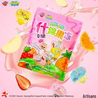 Crayon Shin-chan & SpongeBob Assorted Fruit Jelly 1kg