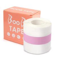 Transparent Breast Lift Tape Fashion Body Boob Push Up Bob Tape Invisible Boobtape Bra For Big Breas And Women Dress Or Clothes 5cmx5m rožinė