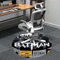 1pc Batman Office Round Area Rug, Under Office Chairs Bedroom Living Room Home Decor, Room Deco, Available in Various Sizes 80cm