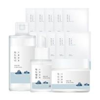 ROUND LAB 1025 Dokdo 4-Step Hydration Set (Water Gel Mask 10 Sheets + Toner 200ml + Ampoule 45g + Cream 80ml)