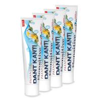 Patanjali Dant Kanti Toothpaste for Sensitive Teeth 200g 50GXPack of 4 Herbal Cavity Protection Fresh Breath