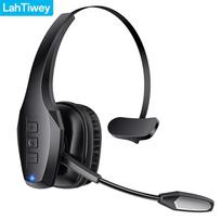 Premium Trucker Bluetooth Headset ,Wireless Noise Canceling Mono Headset with Mic,High-Fidelity Sound, 30-Hour Talk Time