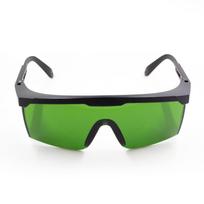 Red Light Therapy Glasses with 200-2000nm Harmful Wavelength Blocking, Maintain Visibility Full-Coverage Adjustable Leg HM1 žalia