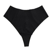 Foreign trade anti-camel toe seamless women's underwear high waist breathable large size yoga non-triangular line anti-embarrassment underwear women S juoda