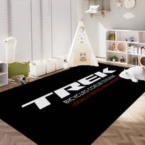 T-TREKS Bicycle Door Mat Kids Room Bedroom Decoration Balcony Anti-Slip Doormat Living Room Doormat Area Rug 40cm x 60cm