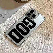 For Iphone 11 Pro Max Case God Letter Protective Cover For Iphone 15 14 17 Plus 13 Air 12 16 Cover Funda iphone 11 Pro gryna