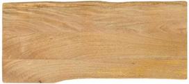 Stalviršis, 100x40x2,5cm, mango masyvas, su gyvu kraštu