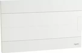 Schneider EZ9EUB118 Modulinis skirstomasis skydas 1x18 įleidžiamas IP40 Easy9 EZ9EU-1-18-PT-P baltos durys EZ9EUB118