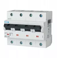 Eaton 174542 Grandinės pertraukiklis 4P D 25A 25kA AC AZ-4-D25 174542