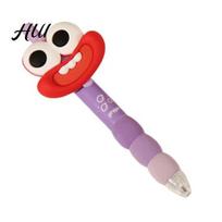 Cartoon Character Pens Gel Pen Big Mouth Ballpoint 0.5mm Comfort Grip Creative Office Supplies Portable Practical Stationery for School Work A