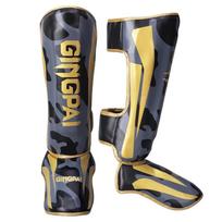 Kickboxing Boxing Shin Guard Pads Muay Thai Martial Arts Sanda Wushu Leg Protector Taekwondo Ankle Guards Muay Thai Leggings M 130-160CM