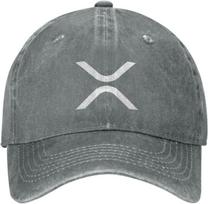 Xrp Ripple? Hat Fashion Cowboy Baseball Hats Black Sunhat Dad Cap for Unisex Women Adjustable