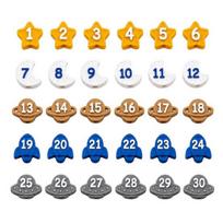 Cute Cartoon Pencil Toppers Set Toppers, Lovely Charms, Pen Number Caps for Classroom Decorations School Supplies Rewards Durable Silicone Protectors 1 Set