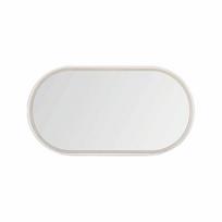Dual Purpose Auto Sun Visor Mirror HD Car Makeup Mirror  Car Interior Accessory 7x11cm-Oval