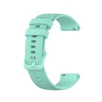 18mm Strap for Garmin Venu 4 41mm 3S 2S Quick Release Clssice Buckle Rubber Accessicores for Garmin Forerunner 255S 265S Strap 18mm žalsvai mėlyna
