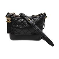 [Pre-Owned] Gabrielle Series 19A Fashion Vintage Quilted Leather Chain Shoulder Bag - Very Good #196FXJZ ONE SIZE