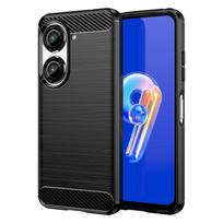 For Cover Asus Zenfone 9 Case For Asus Zenfone 9 Silicone Anti-knock Carbon Fiber Back Case For Asus Zenfone 9 Cover 5.9 inch For Asus Zenfone 9 juoda