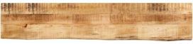 Stalviršis, 120x40x3,8cm, mango masyvas, su gyvu kraštu