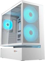 „Cougar Case“ MIDI bokšto tipo ARGB „Mesh Balta CFV235“ korpusas