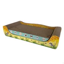 Kartoninė katės draskyklė-lounge naminėms katėms ir kačiukams XL with mat