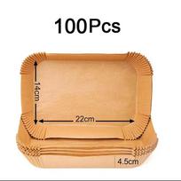 Air Fryer Baking Paper for Ninja Foodi Dual DZ201/DZ401/AF300EU/AF400EU/AF500EU/ FG551,COSORI 8.5L/10L,Cecotec 9L/10L,Tefal