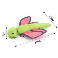 Built-in Squeaky Sound Interactive Dog Launching Toy Flying Bug Dog Chew Toy  Human-Pet Interaction Dragonfly