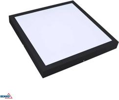 Lubinis šviestuvas Bemko 32W LED paviršinė panelė DENAR, juoda, 4000K