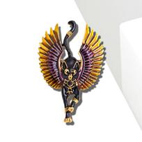 Animal Ancient Egypt T Statue Cat Sphinx Cute Cat Brooch 3cm*5cm