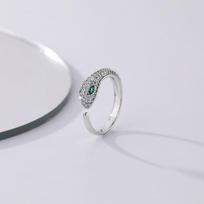 Open Snake Series High-end Open Ring, Light Luxury, Niche, Trendy, Cool and Versatile European one size(6-13)