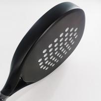 Customized  Beach Tennis Rackets Beach Paddle Padel Racket juoda