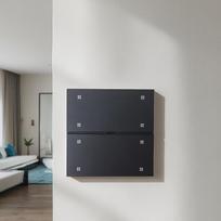 8-Key  Tuya Zigbee Smart Wall Switch 220V-240V Supports Laser Engraving Smart Home (as the picture,86mm*86 mm&Uk Standard)