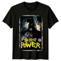 Pirmoji jėga (1990 m) Filmo plakato įkvėpti unisex marškinėliai Retro 90-ųjų Tee M