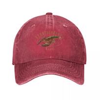 Kennebunkport Maine Vintage Lobster Design Baseball Cap Winter hat luxury Women cap derby hat Luxury Cap For Women  Unisexs brown