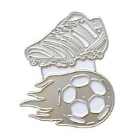 Football Metal Cutting Dies Card Embossing DIY Photo Album Template Mold Decor 1