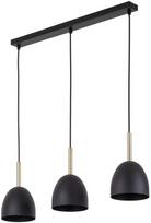 Tkkrywult Pakabinamas šviestuvas TK LIGHTING NORD Juodas 3, 3xE27, LED Max 15W