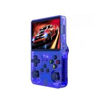 (Blue) Psp R36s Retro Handheld Game Console 64g Suitable For Childrens Gifts Daily violetinė