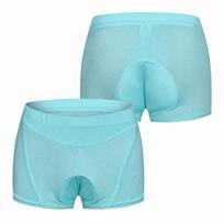 3D Pad MTB Bicycle Underwear Sweat Wicking Bike Underwear Pants Cycling Underwear Shorts  Cycling M mėlyna