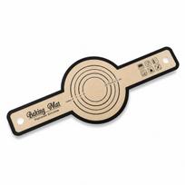 Silicone Bread Sling Mat with Long Handles, Round Center, Hanging Holes for Dough Transfer, Baking and Cookware Lifting juoda