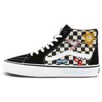Skateistan x Vans Skate Sk8-Hi Checkerboard Unisex Sneakers Black VN0A5FCC89C 36