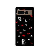Phone case - Maniacase - Google Pixel 7 Pro - Nike Jordan - Silicone - Flexible juoda