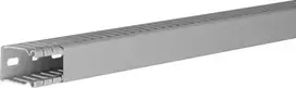 Hager Polo BA64002507030B tehaselito šukuotas kanalas BA6 25x40mm PVC pilkas BA64002507030B /2m/