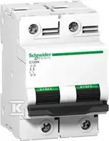 Schneider Electric C120N 2P 125A C 10kA 415V automatinis jungiklis