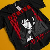 Sasuke Shirt Naruto Tshirt Jiraya Itachi Uchiha T-Shirt Madara Kakashi Anime Tee 2XL