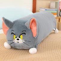 Cat and mouse throw pillow Tom Jerry plush toy doll children sleeping doll gift 65cm