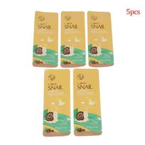 5 vnt. Sraigių veido kaukė be plovimo, nešiojama kelioninė drėkinamoji kaukė nuo raukšlių 5pcs