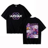 New Hot Kpop Demon Hunters T-shirts Mira Rumi Zoey Huntrix Fashion Women Girls Summer Tee Shirt Unisex Casual Short Sleeve Tops S
