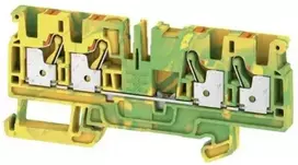 Weidmuller 2051560000 Apsauginio bėgio jungtis A4C 4 PE 2051560000